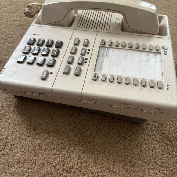 AT&T Model 622 Two Line Business Phone *Works* - Picture 11 of 11